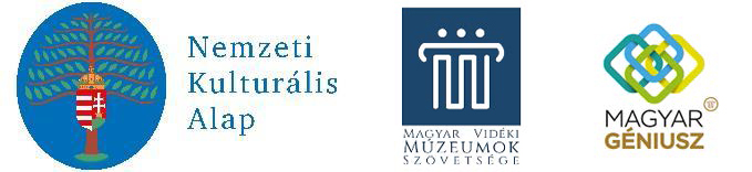 Nemzeti Kulturális Alap, Magyar Vidéki Múzeumok Szövetsége, Magyar Géniusz Program logók